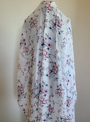 Lote de 1,9 yardas, tela ecológica, tela 100 % viscosa George Crepe Print Foto 1 de 4