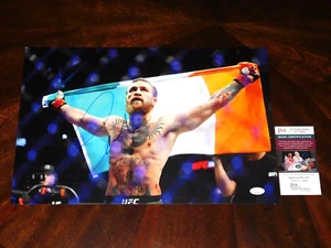 FOTO CONOR MCGREGOR ""THE NOTORIOUS"" FIRMATA 12X18 UFC MMA!!!! - Foto 1 di 1