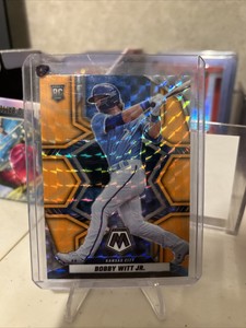 2022 Panini Mosaic Orange Reactive BOBBY WITT JR. #265 RC Royals