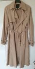 New Look Stone-Beige Lightweight Wrap Belted Mac Style Coat. Size 8. NEW!