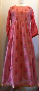 Embellished Floral Midi Dress Elf by Dressline South Asian Size 10-24 Uk NEW Red - Picture 1 of 8