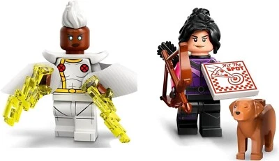 LEGO Marvel Serie 2 Minifigura Combo: Tormenta Minifigura Kate LEGO Calendario Foto 1 de 4