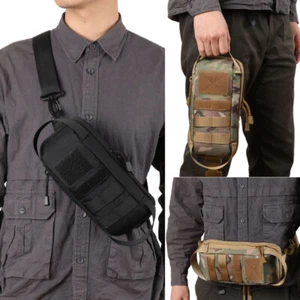 Tactical Backpack Military Shoulder Chest Bag Hiking Camping Rucksack Waist Pack - Picture 1 of 16