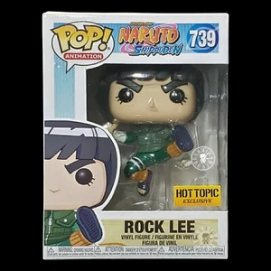 Funko Pop + Protector! Animation #739 Naruto - Rock Lee (HT Exclusive) *Mint* - Picture 1 of 12