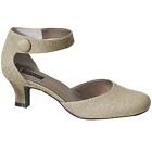 Array Womens Charlie Gold Mary Jane Heels Shoes 10.5 Medium (B,M) BHFO 0144