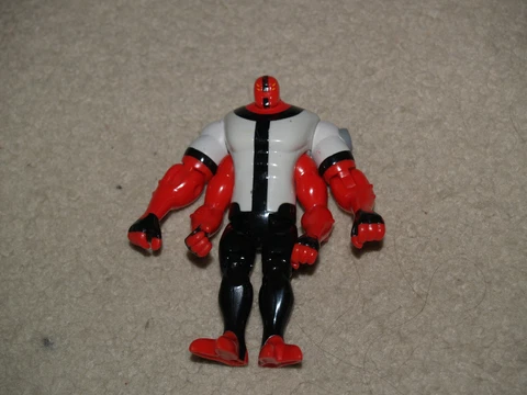 Ben 10 - Fourarms Four Arms figure  Bandai 2006 Cover