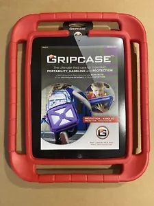 Apple iPad 1 & 2 G. Cover Protective Cases Foam Made In USA - Red Brand GRIPCASE - Picture 1 of 7