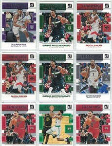 2022-23 Donruss Basketball Franchise Features Inserts, Complete Your  Set