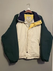 Vintage Aberdeen Collection Mens 2XL 90s Preppy Boating Jacket Multi Color - Picture 1 of 8