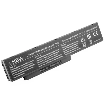 Batterie pour Fujitsu-Siemens Amilo Li3710 Pi3660 Pi3560 Li3910 5200mAh - Bild 1 von 2