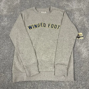 Chaqueta Roja Pie Alado Club de Golf Sudadera Cuello Redondo Gris Manga Larga XS - Imagen 1 de 8