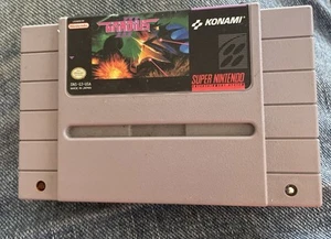 Gradius III 3 Super Nintendo SNES 1991 Authentic Good - Picture 1 of 2