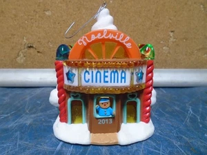 Hallmark Keepsake Ornament Noelville Cinema 2013 Holiday Christmas - Imagen 1 de 11