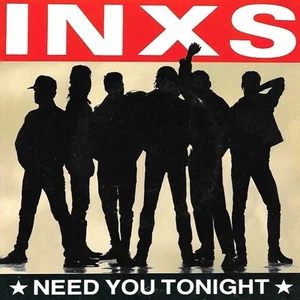 INXS "Need You Tonight" RARE AUSSIE 7" PICTURE SLEEVE SINGLE w/PROMO STICKER - Picture 1 of 3