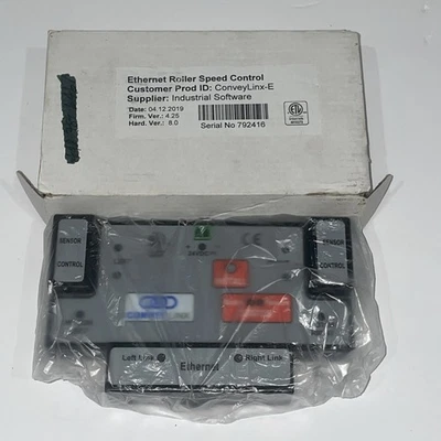 CONVEYLINX ETHERNET ROLLER SPEED CONTROL 3010-0000 Firmware 4.25 Hardware 8.0 - Image 1 of 2