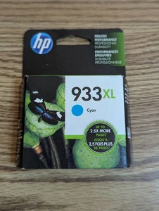Genuine HP 933XL Cyan Ink Expiry: 02/2021 New & Sealed - Picture 1 of 7