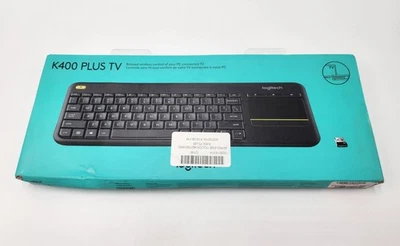 Logitech K400 Plus Wireless Touch With Easy Media Control,built in TouchPad - Image 1 of 4