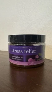 Bath & Body Works Aromatherapy Stress Relief Eucalyptus Tea Sugar Scrub 13 oz - Picture 1 of 4