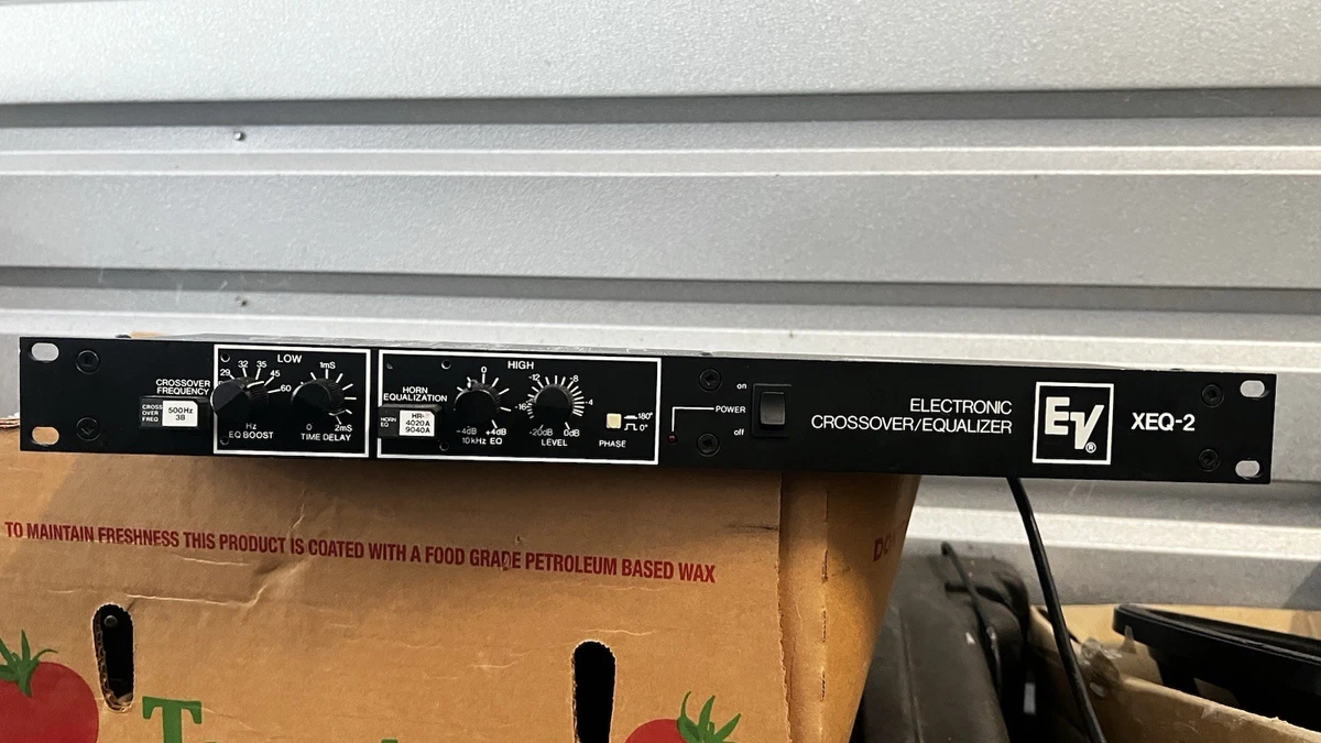 ELECTRO-VOICE EV XEQ-2 電子クロスオーバーイコライザー ELECTRO-VOICE EV XEQ-2 電子クロスオーバーイコライザー