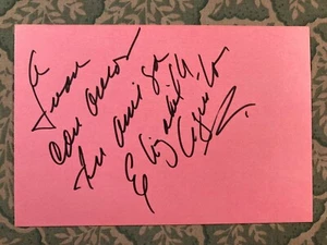 Elizabeth Aguilar - MEXICAN CINEMA - Dear Enemy - True Love - Autographed 1983 - Picture 1 of 2