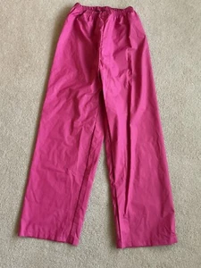 Girls Rain Pants Sz L 14-16 by Red Ledge, Pink Elastic, Waist, Waterproof - Picture 1 of 3