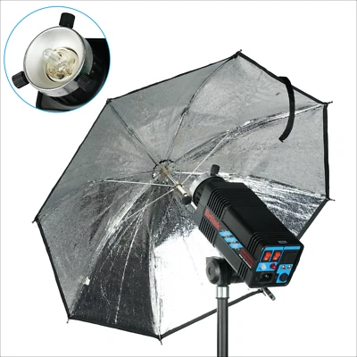 Britek 168W Studio Flash Strobe Monolight w/ Modeling Lamp, Flash Tube, Umbrella - Image 1 of 4