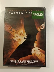BATMAN BEGINS Widescreen Edition DVD FACTORY SEALED Promo sticker DC comics - Picture 1 of 3