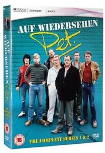 Auf Wiedersehen Pet The Complete Series 1 and 2 8xDiscs Season New Region 2 DVD