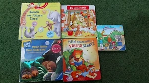 5 Bücher Buch-Set: Kleinkind Bilderbuch und erstes Vorlesen tlw mit Interaktion - Bild 1 von 1