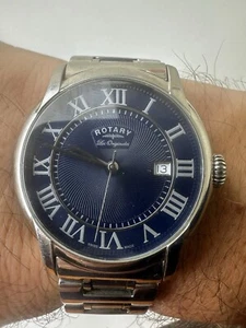 Men's Rotary Les Originales Swiss Made Caviano Quartz Watch Ship Worldwide - Picture 1 of 17