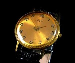 Reloj de pulsera Luch De Luxe para hombre 23 joyas URSS soviética raro reparado y engrasado regalo - Imagen 1 de 7