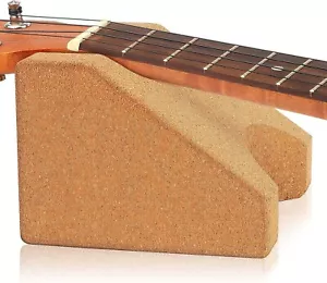 Cork Guitar Neck Rest Cradle Support Pillow New Natural Cork Repair Luthier Tool - Picture 1 of 7