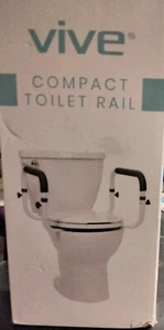 VIVE LVA1055 Adjustable Grab Bar - Compact Toilet Safety Handrail - New! - Picture 1 of 6