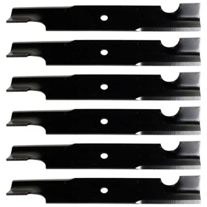 (6) USA Mower Blades® for Exmark 103-6392 103-6397 103-6402 52" Deck - Picture 1 of 7