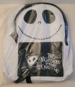 Disney Jack Skellington Nightmare Before Christmas Full Size School Backpack NEW - Picture 1 of 7