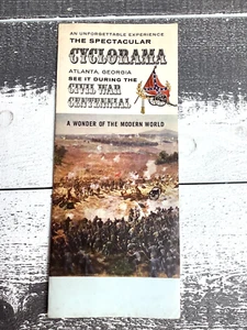Vintage Atlanta Cyclorama Broschüre  - Bild 1 von 3