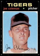1971 Topps Joe Coleman #403 Detroit Tigers VG-EX