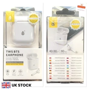 Ear Buds TWS Bluetooth 5.0 Headphones Earphones Wireless Smart Touch BTS C-6038 - Picture 1 of 4
