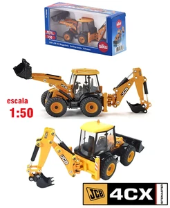 Retro Excavadora / Cargadora JCB 4CX (Escala 1/50) Retroexcavadora, Mixta, NUEVA - Imagen 1 de 17
