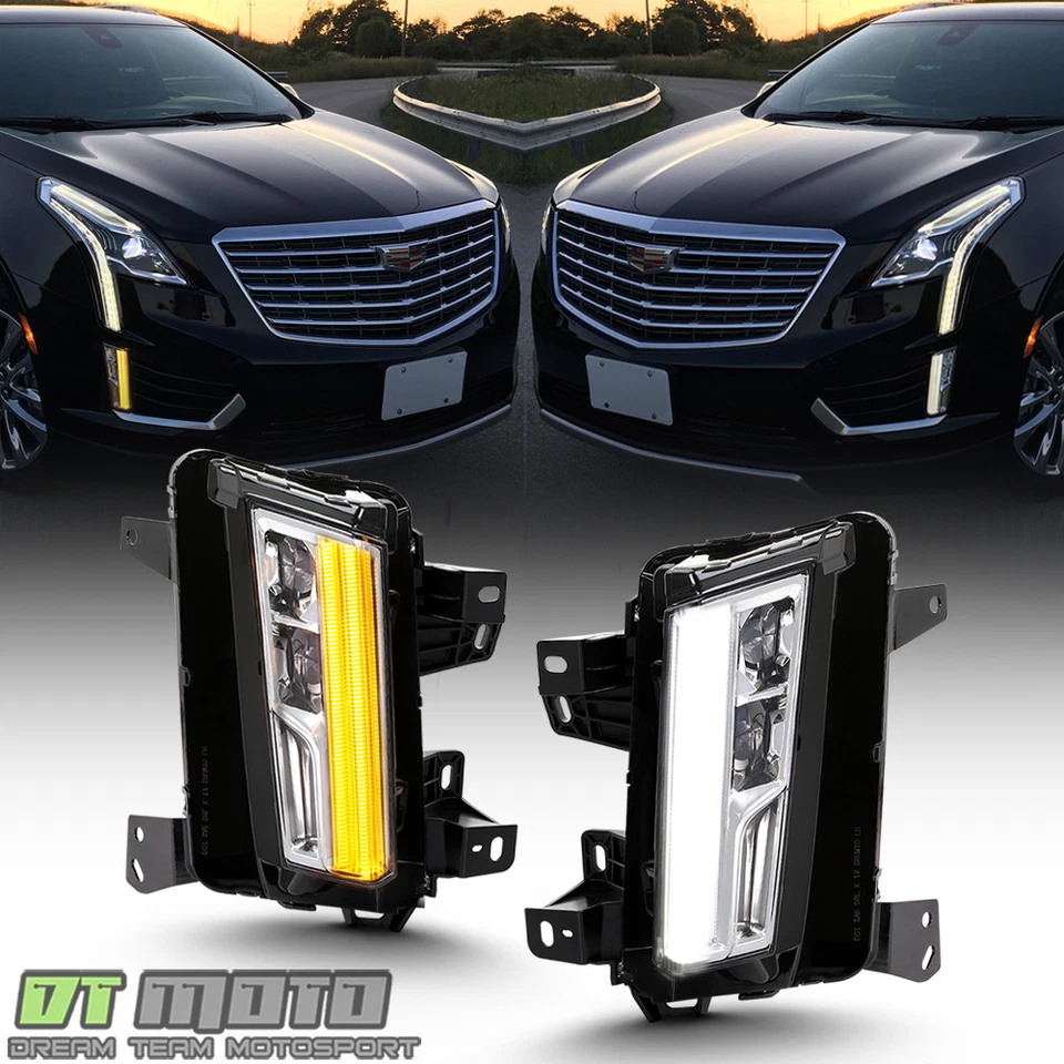 [SwitchBack] Cadillac XT5 2017-2018 LED DRL con luces antiniebla de intermitente Foto 1 de 4