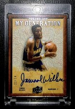 JAMAAL WILKES 2007 UD Chronology "MY GENERATION" ON-CARD AUTO AUTOGRAPH #d /74!