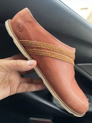 CHACO Harpers Picante SLIDE MULES TAMANCO SAPATOS FEMININOS 10 COURO - Imagem 1 de 4