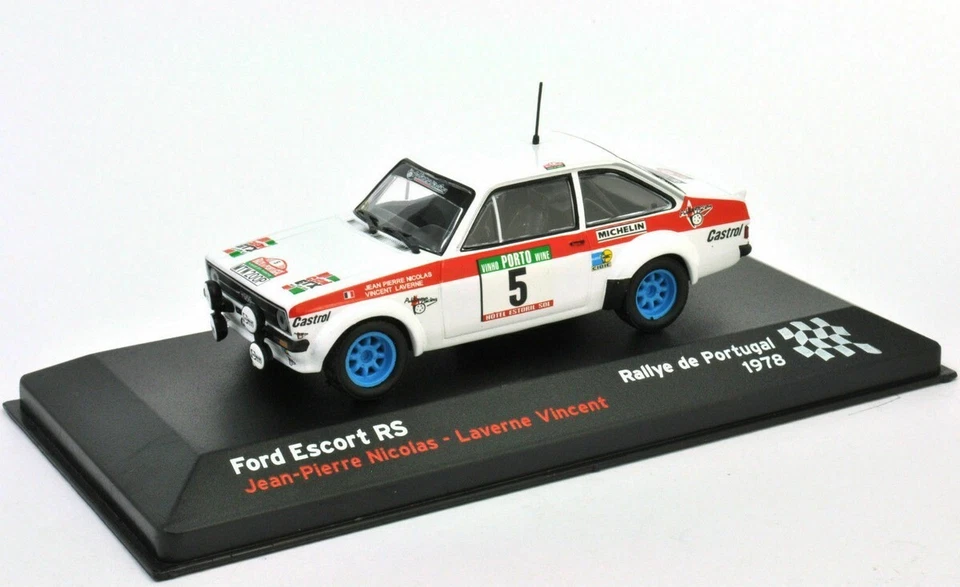1/43 FORD ESCORT RS #5 PORTUGAL 1978 NICOLAS VINCENT ALTAYA - Immagine 1 di 1