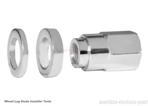 Wheel Studs Installer Tool Nut Kit Fit Mitsubishi Eclipse Year 2012 m12x1.5 VPro - Bild 1 von 5