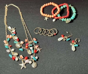 Studio 1886/Avon Unter dem Meer Schmuckset (Größe 10 Ring) - kostenloser Versand - Bild 1 von 1