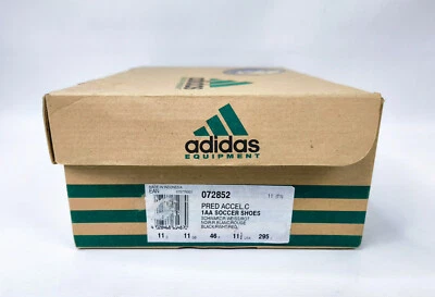 adidas Predator Accelerator Gr. 46 / UK 11 Karton / box only 072852 - Bild 1 von 4