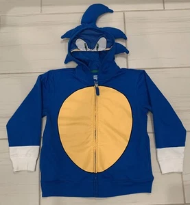 Sega Kids’ Sonic The Hedgehog Costume Hoodie - Size : Youth Medium - Picture 1 of 3