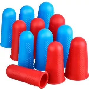 Funda protectora de goma para dedos pulgar y puntas de dedo agarre manga de gel de silicona antideslizante quemaduras - Imagen 1 de 7