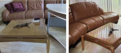 Sofá seccional curvo de cuero Ferrari italiano tostado y negro coñac de 5 piezas Foto 1 de 4