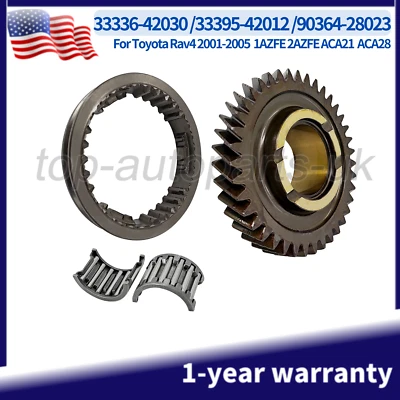 For Toyota Rav4 Manual 5th Gear Repair Kit 39 Teeth 3PC 33336-42030 Brand New - Image 1 of 4